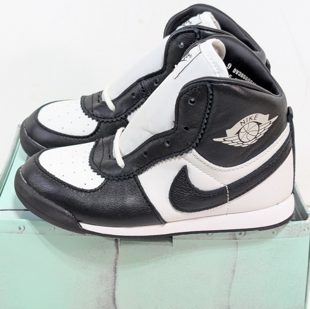Nike Air Baby Jordan '85 TD Shoes Black Summit White Toddler Size 9c DV3655-001